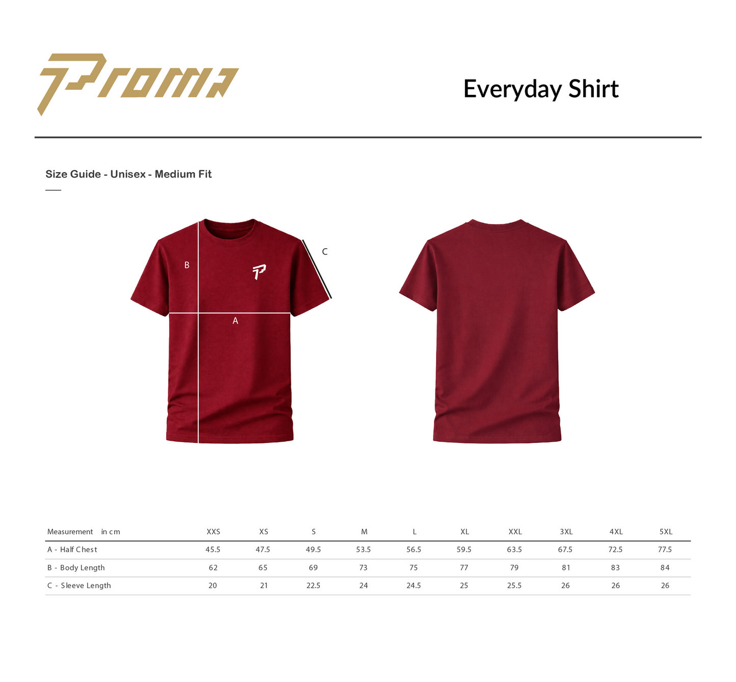 Everyday Shirt - Burgundy - Proma