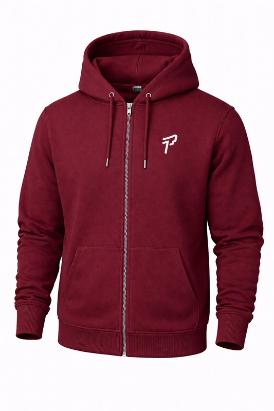Everyday Zipper - Burgundy