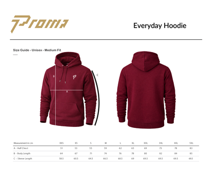 Everyday Hoodie - White - Proma