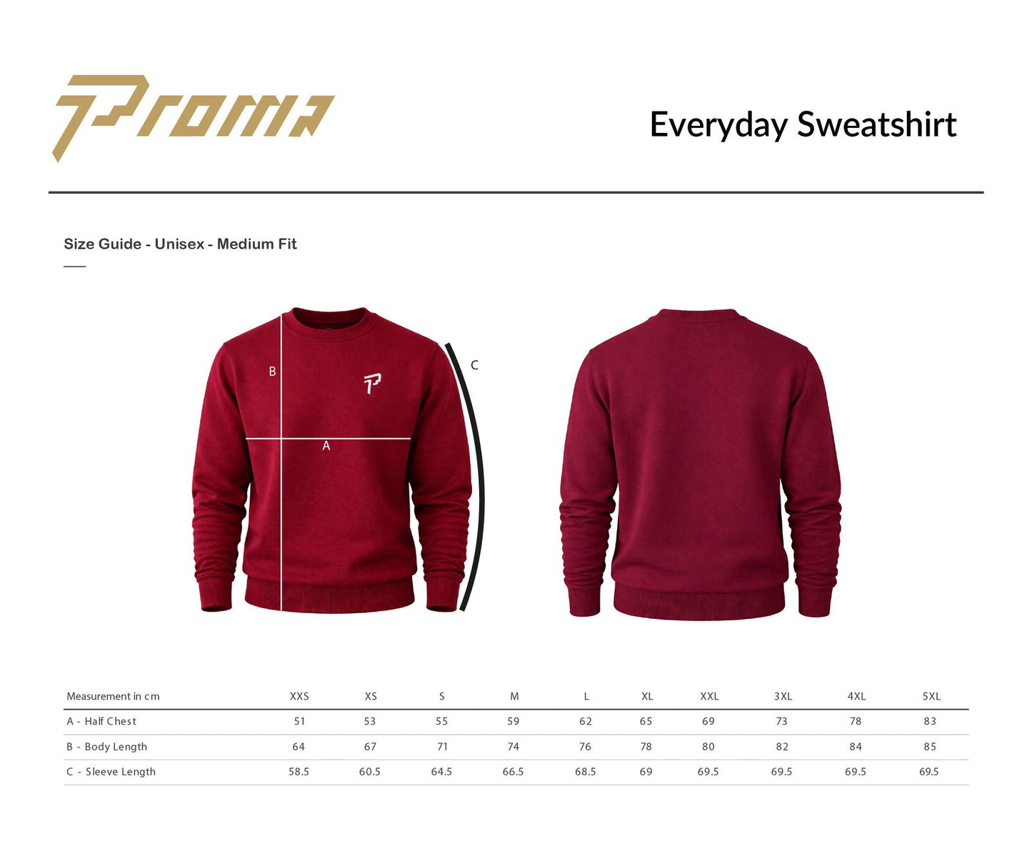 Everyday Sweatshirt - Pink - Proma