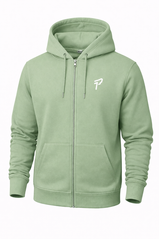 Everyday Zipper - Moss Green