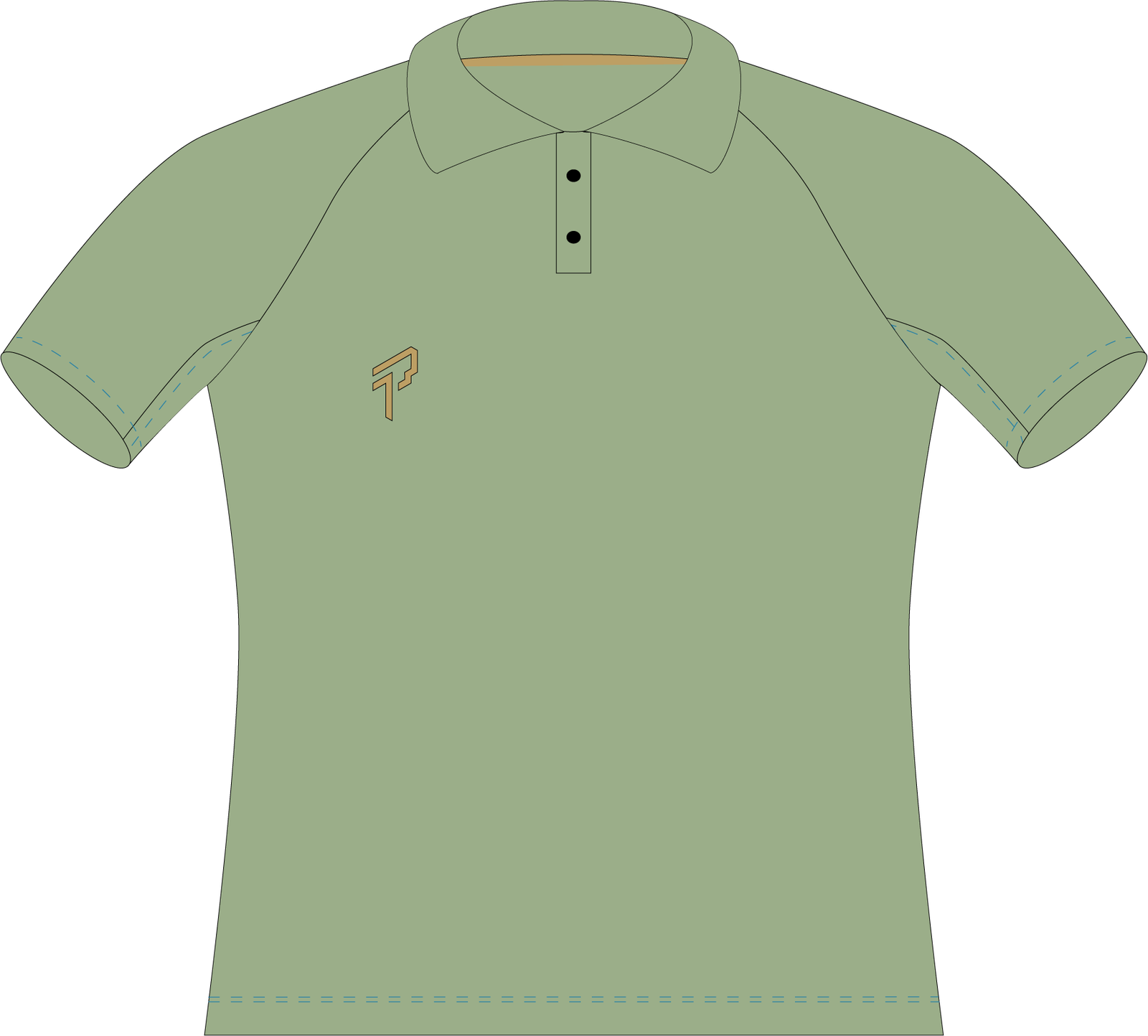 Performance Polo - Moss Green (Women) - Proma - 