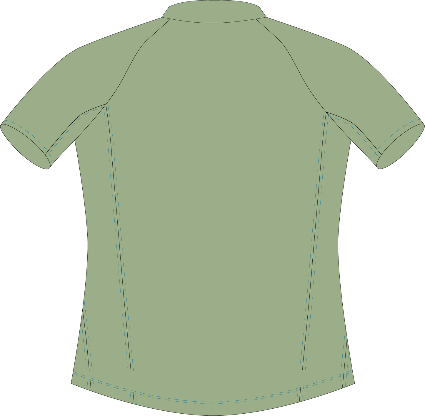 Performance Polo - Moss Green (Women) - Proma - 
