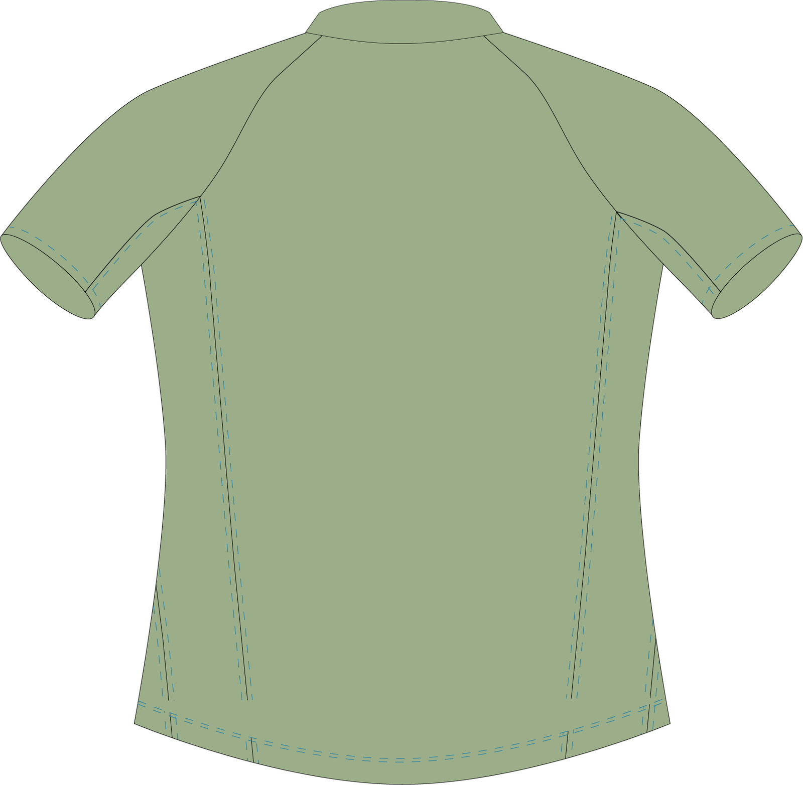 Performance Polo - Moss Green (Women) - Proma - 
