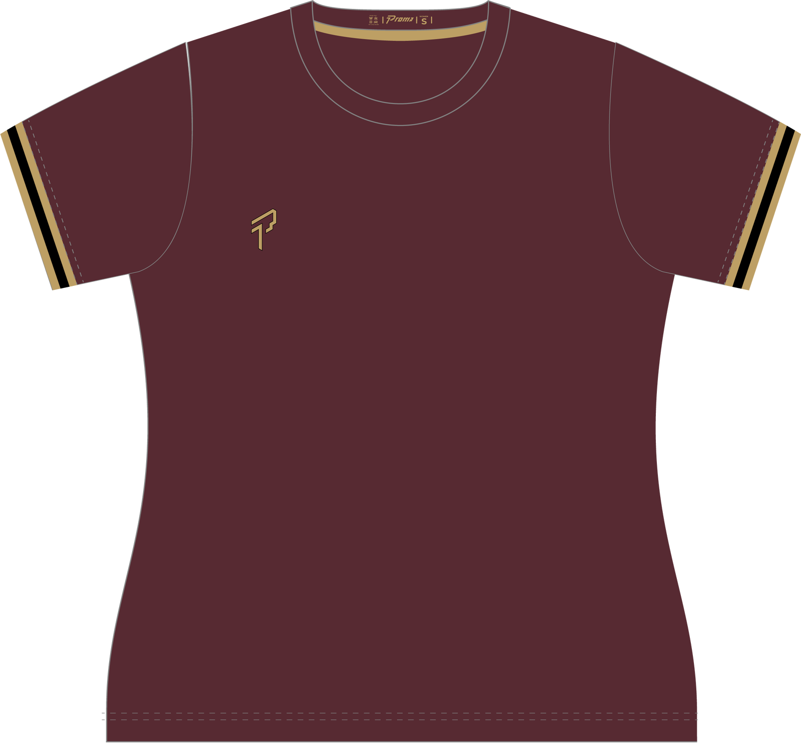 Performance Shirt - Burgundy (Women) - Proma - 