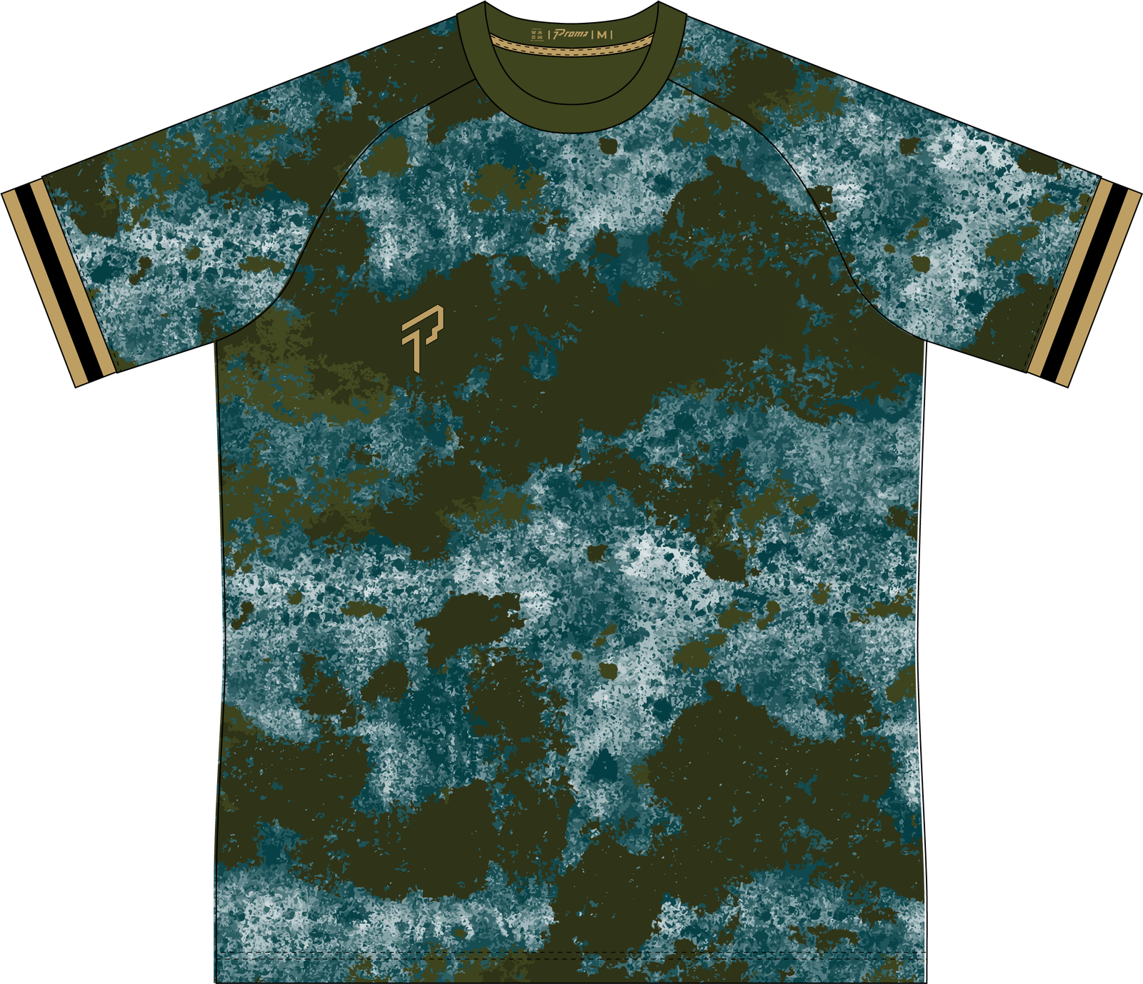 Performance Shirt - Camo Khaki - Proma
