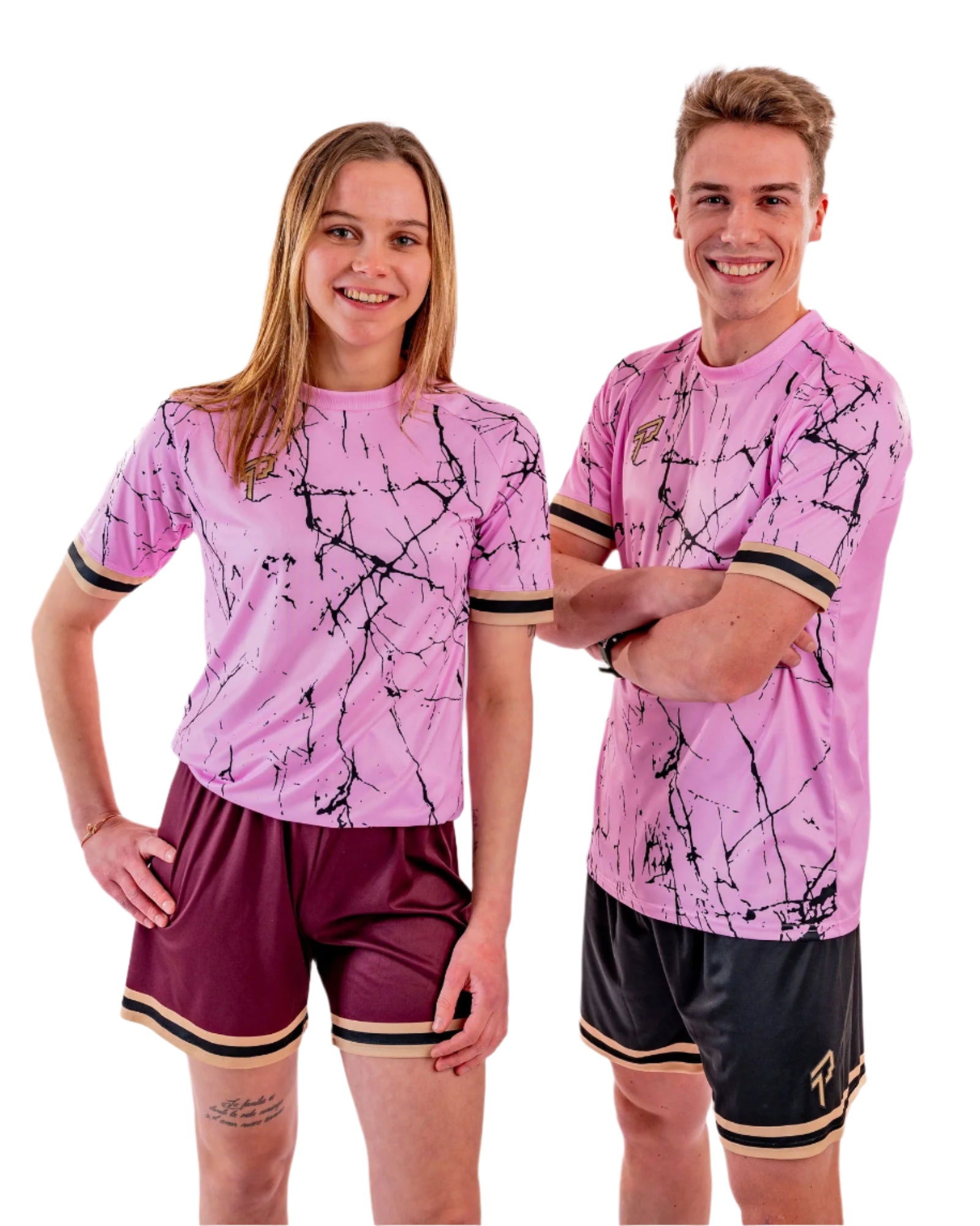 Performance Shirt - Marble Pink/Black - Proma