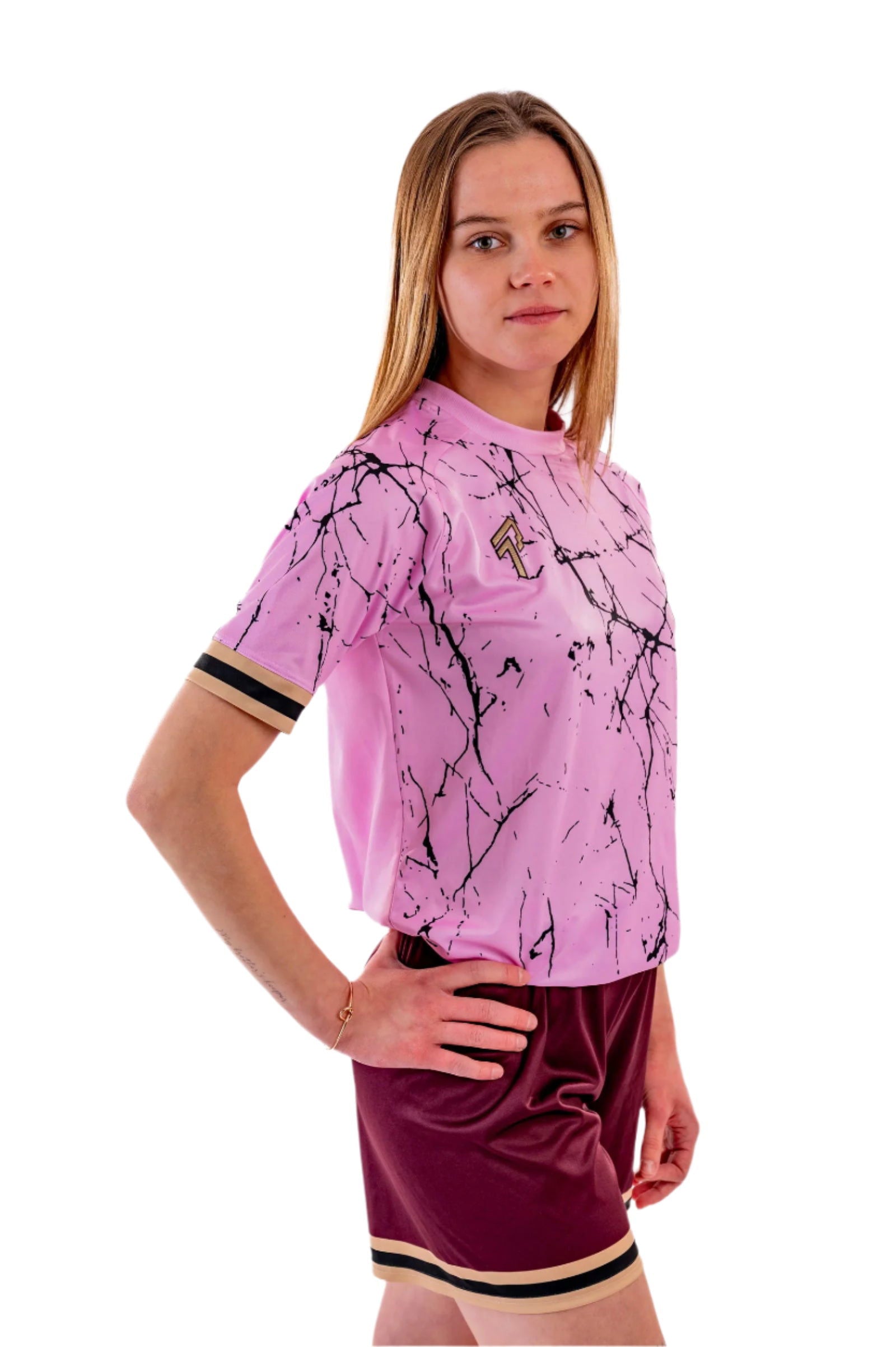 Performance Shirt - Marble Pink/Black - Proma