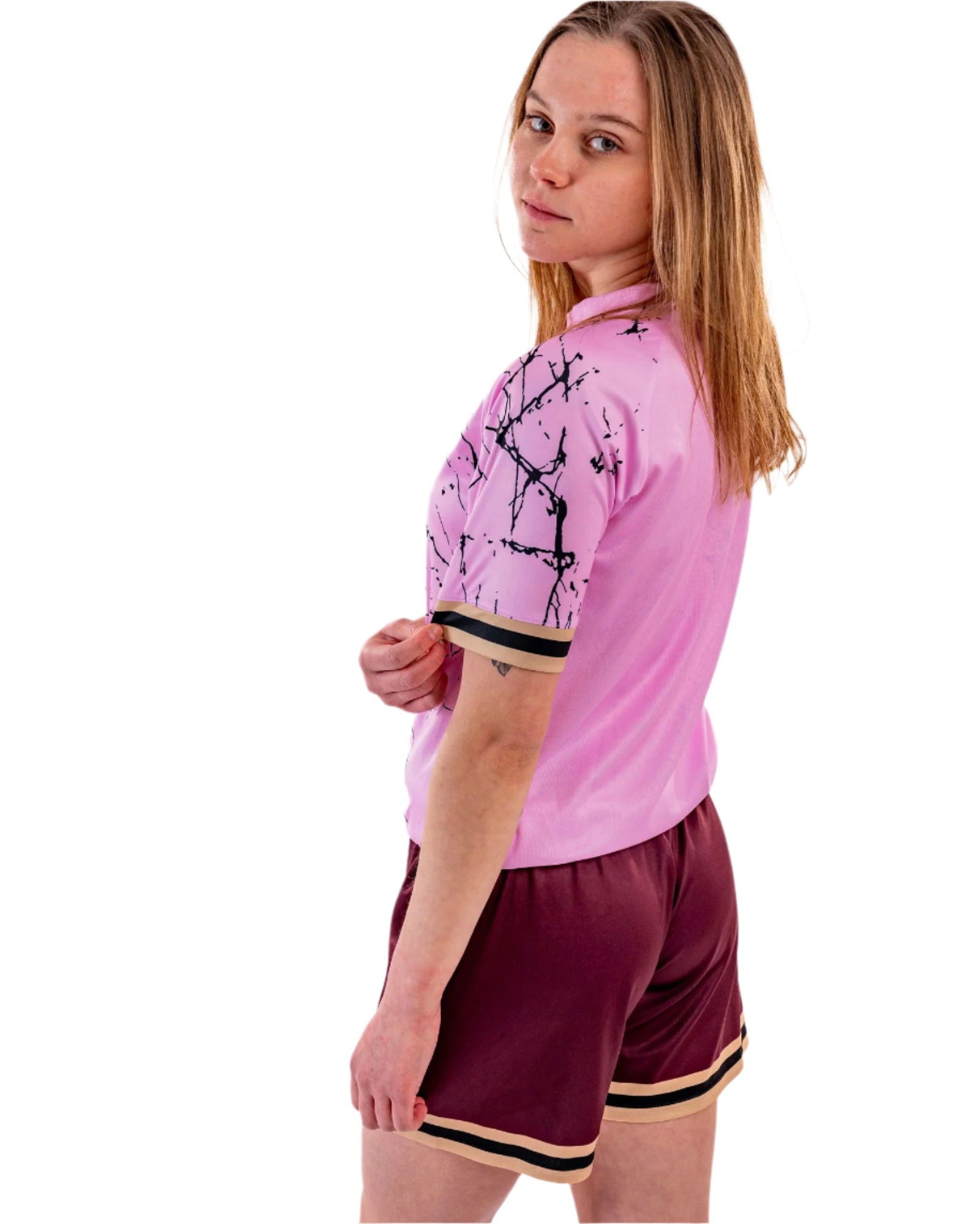 Performance Shirt - Marble Pink/Black - Proma