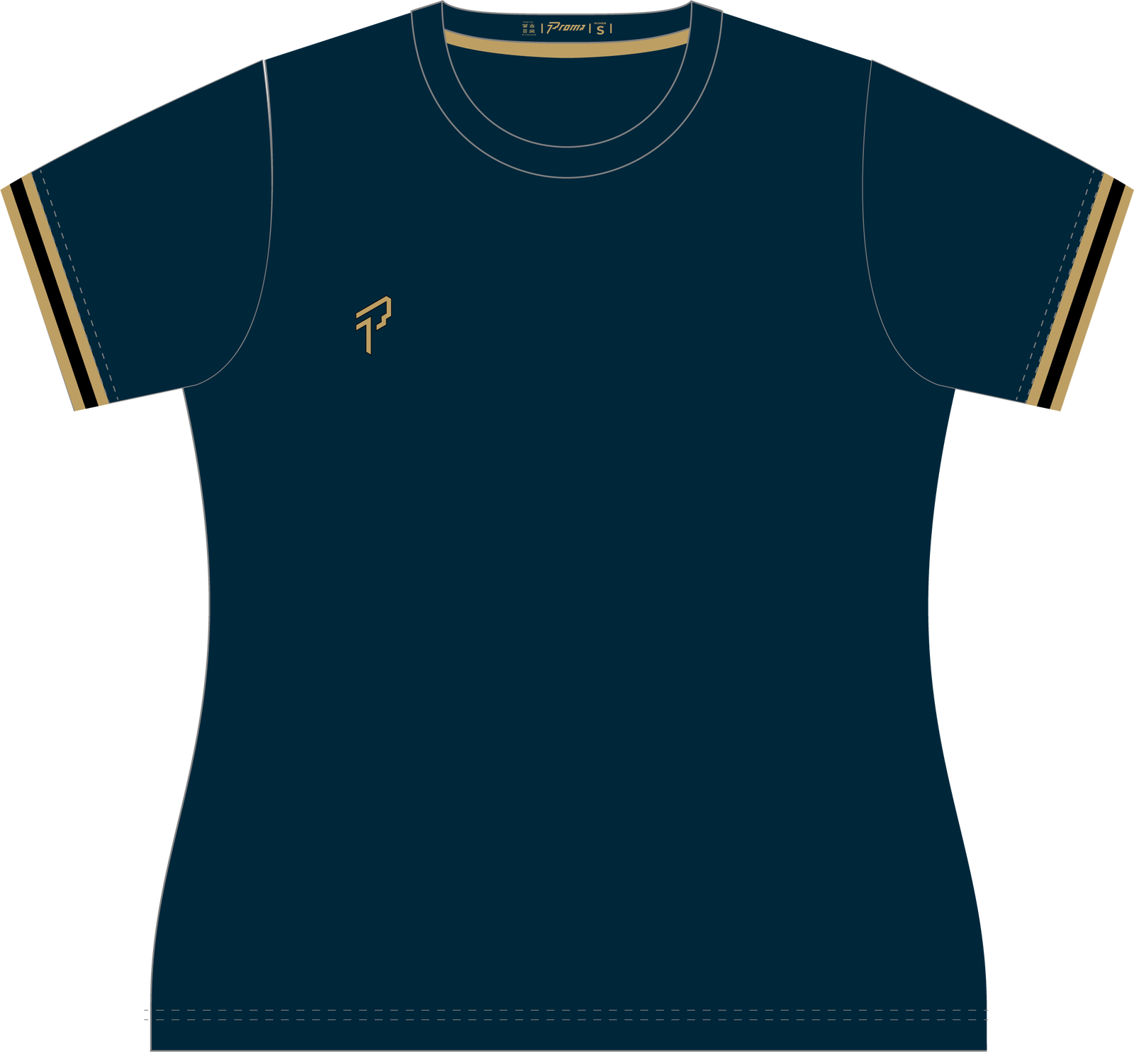 Performance Shirt - Navy (Women) - Proma - 