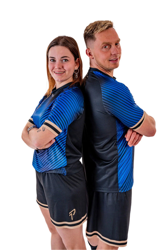 Performance Shirt - Perception Black/Blue - Proma
