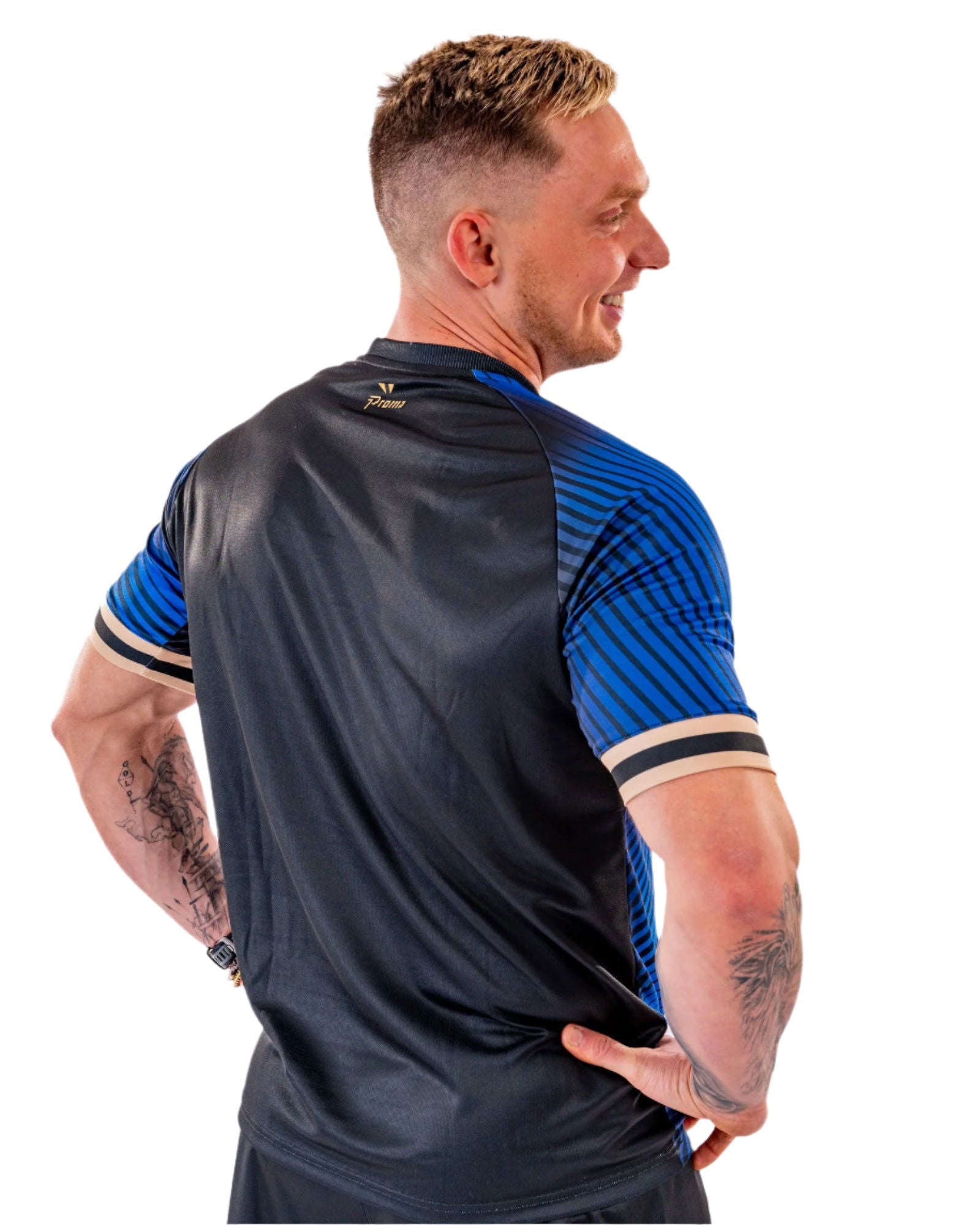 Performance Shirt - Perception Black/Blue - Proma