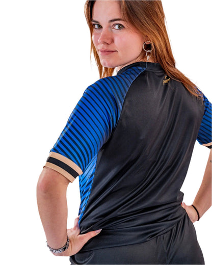 Performance Shirt - Perception Black/Blue - Proma