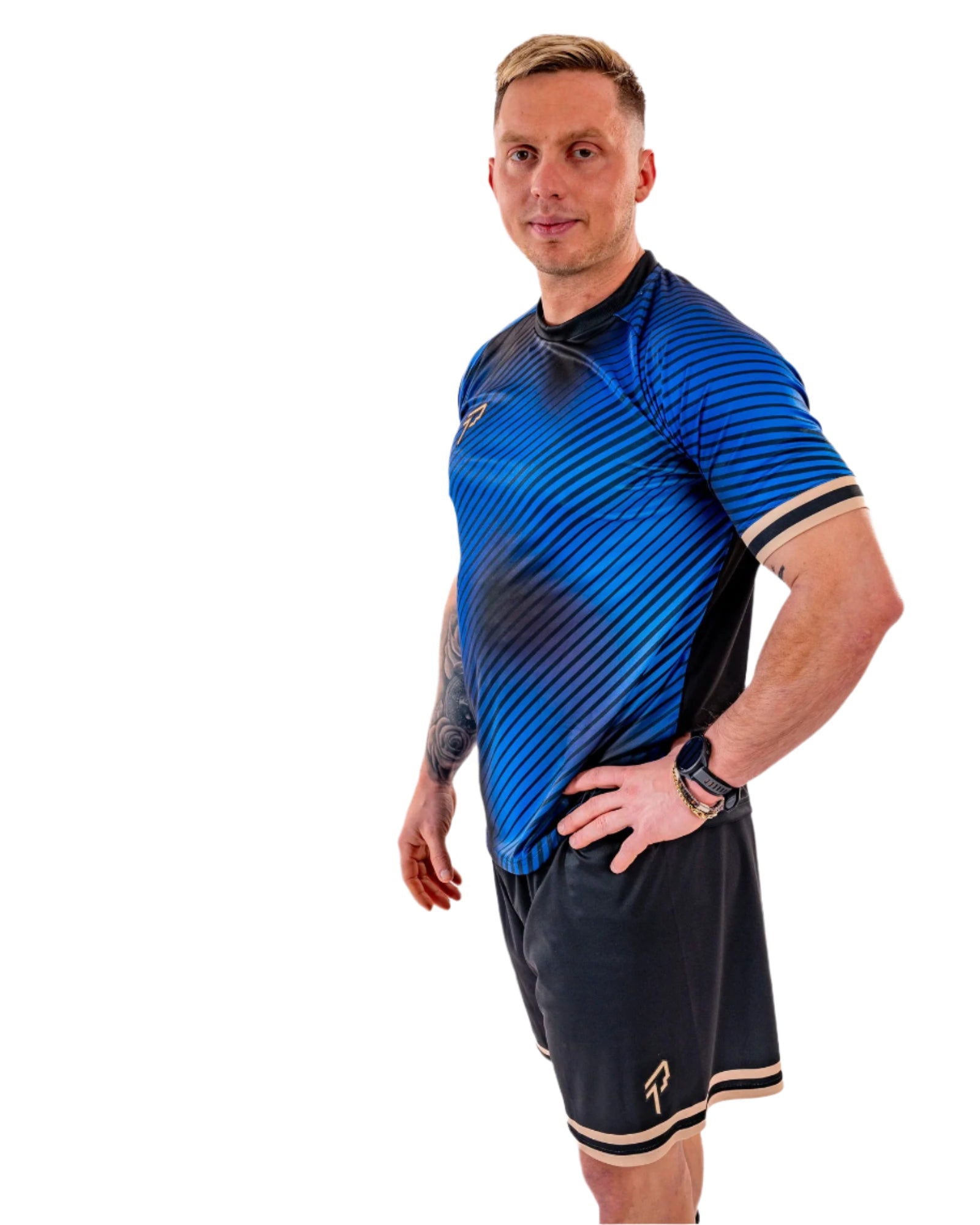 Performance Shirt - Perception Black/Blue - Proma