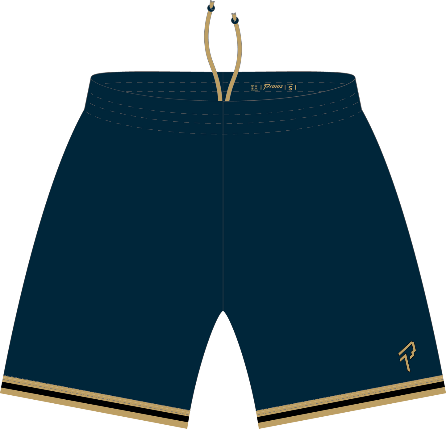 Performance Short - Navy (Women) - Proma - 