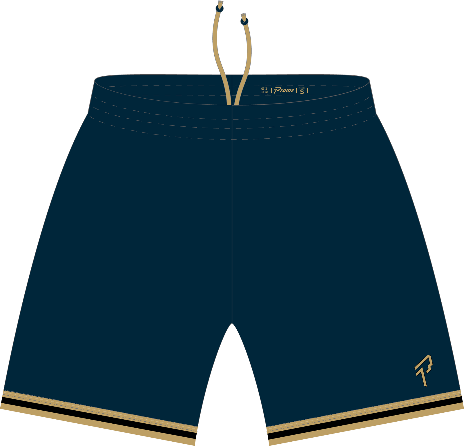 Performance Short - Navy (Women) - Proma - 