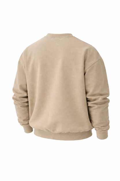 Relaxed Sweatshirt - Beige - Proma