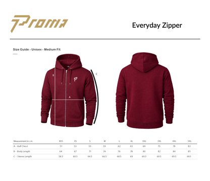 Everyday Zipper - Anthracite
