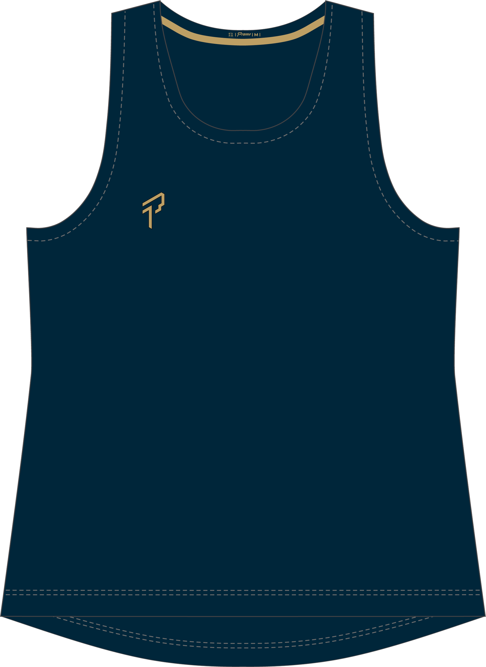 Sport Top - Navy (Women) - Proma - 